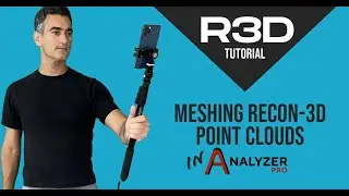 TUTORIAL: Meshing Recon-3D Point Clouds in Analyzer Pro | Recon - 3D scanning app |  3D Forensics