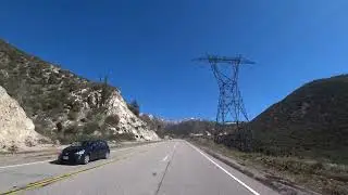 Angeles National Forest scenic drive 4k