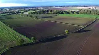 HD 4K Drone Footage of York Countryside, England