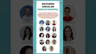 LOTE2 ACABANDO - XIII CURSO ANUAL DE #dermatoscopia melanoma #c&acirc;ncerdepele #mapeamentocorporal