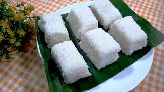 Olahan Ketan Bahan Simple Kenyal dan Gurih | JADAH KETAN PUTIH