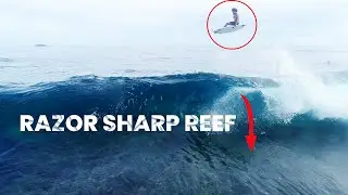 HUGE AIRS + HEAVY BARRELS ON SHALLOW REEF