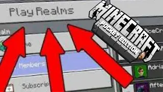 How to Join My Realms Server in Minecraft Pocket Edition - MCPE 1.0.3   Update