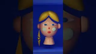 3D clay animation inspired by Abby Portner drawing ! 💥