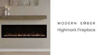 Modern Ember Highmark Electric Fireplace