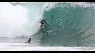Surfing Huge Wedge RAW & UNEDITED