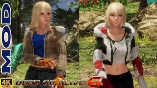 DOA6 Tamaki mirror match (Tekken Lili short bomber jacket mod) | CPU vs CPU (hardest level 8)