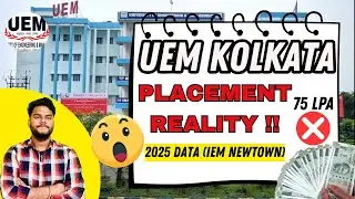 UEM KOLKATA PLACEMENT REVIEW 2025 🚨| IEM NEWTOWN 🔥| IEM PLACEMENT | IEM JEE | WBJEE 2025 #wbjee2025
