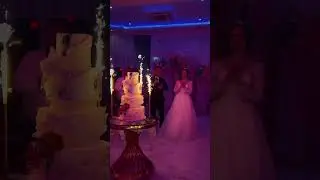 Prezentare tort in salon de nunti Royal de la Ballroom Andra Tecuci