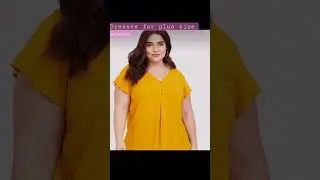 Attractive tops for plus size women
