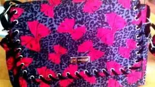 Betsey Johnson leopard diaper bag review!