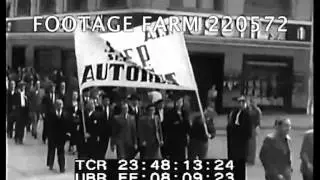 Spanish Civil War: Communist Demonstrations; German Ship  220572-11 | Footage Farm