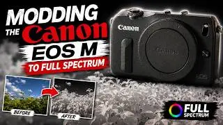 Modding the Canon EOS M to Full Spectrum