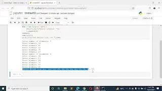 Python Program to Merge Two Lists and Sort it