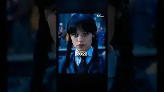 Jenna Ortega Evolution #wednesdayaddams