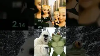 Yeti and Frogman - Missing Family Songs brainrot 🙀 PART 1 #brainrot #funny