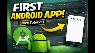 Create First App in Android Studio (Java) | Beginner Android Tutorial