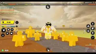 Killing the new boss Magic User With 82.2x Yen boost in (Anime Fighters Simulator Roblox)