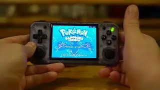 Anbernic RG35XX H + Pok&eacute;mon Sapphire - Gameplay Game Boy Advance
