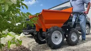 Motorschubkarren vom Marktf&uuml;hrer Muck-Truck Minidumper, MAX, Moritz, H MAX, PowerBarrow4WD II.