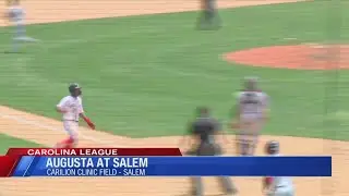 Salem wins over Augusta 2-1 in Carolina League play