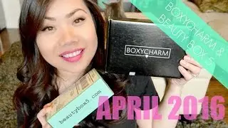 BOXYCHARM и BeautyBox5 | Апрель 2016 г.