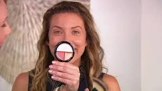 EVE PEARL Blush, Bronzer & Illuminator withDual Fan Brush on QVC