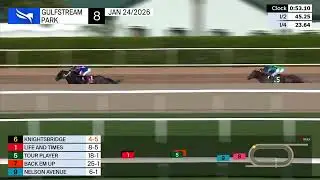 KNIGHTSBRIDGE wins the 2026 Fred W. Hooper Stakes presented by Visit Lauderdale (G3)