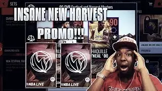 NEW HARVEST PROMO REVIEW IN NBA LIVE MOBILE 18!!!