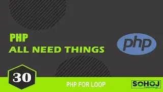 PHP Bangla Tutorial [#30] PHP for Loop