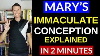 Immaculate Conception of Mary Explained (in 2 Minutes)
