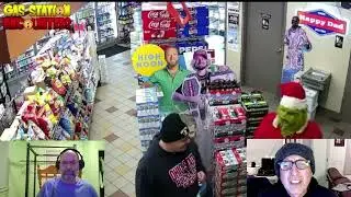 Gas Station Encounter Featuring The Grinch Reaction! #mmaheel #christmas
