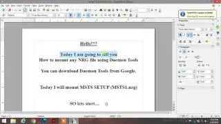 Mount/Unmount NRG file using Daemon Tools