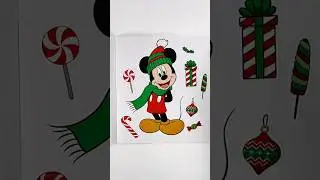 Minnie Mouse Merry Christmas Diy Stickers Book #cooltoys