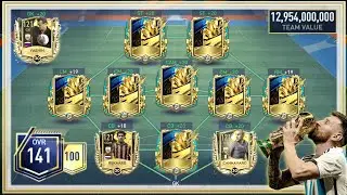 13 BILLION 141 MAX OVR TEAM UPGRADE | HALL OF LEGEND PRIME ICON | INSANE PACK OPENING FIFA MOBILE 23