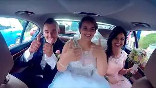 Odjechany teledysk ślubny.