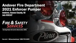 Andover Fire Department's 2021 Enforce Pumper