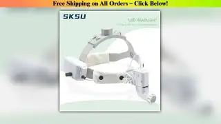 ENT Dental Headlight 5W LED Lamp For Dental Loupes Surgical Loupes Surgery Light Lamp For Dentist
