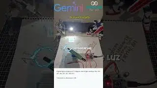 No Human Needed 🤖: AI Arduino Light Tracker #arduino  #ai  #shorts #gemini