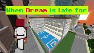 When Dream is late for School... (INSANE PARKOUR)