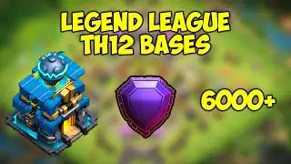 Best TH12 Trophy Base Design |  COC TH12 Trophy Pushing Base Link | Clash of Clans