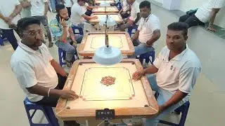 SANDIP DVE VS JAVED SAYED ASHWIN CARROM CLUB STRIKER PLAYERS GROUP CARROM TOURNAMENT 2024