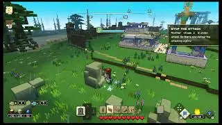 Minecraft Legends Walkthrough Pt 6 - Village Defense Piglin Battle No Commentary @IamCalmMineCraft