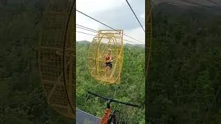 First time to ride the Hamster Wheel (Danao Adventure Park - Bohol)
