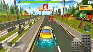 Cartoon Hot Racer 3d Taxi driver #10 🚖