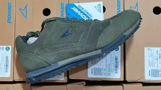 Bata Power Leather sport's shoes 833-7595. Olive green color comfortable #shoes #unboxing #fashion