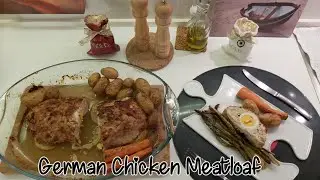 Simple German Chicken Meatloaf || Traditional recipe Worldwide culinary