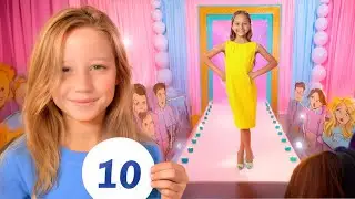 Nastya y el desfile de moda de Barbie. Una nueva historia sobre Nastya.