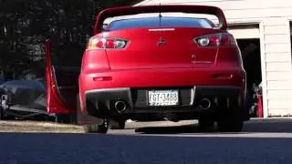 2014 Mitsubishi Evo X ETS Extreme Catback