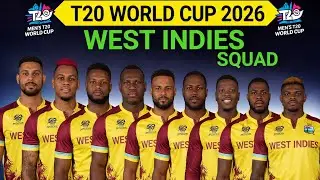 West Indies Final Squad T20 World Cup full players list 